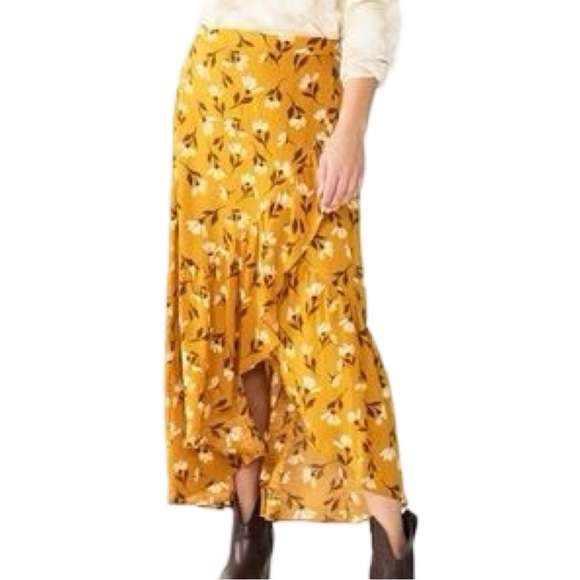 Sonoma Dresses & Skirts - Sonoma Wrap Ruffle Maxi Skirt